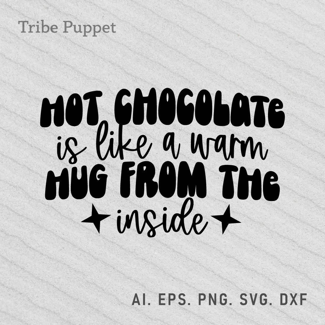 Hot Chocolate Typography preview image.