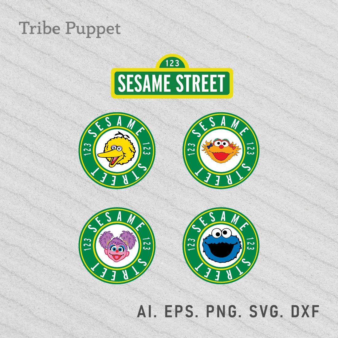 Sesame Street Characters preview image.
