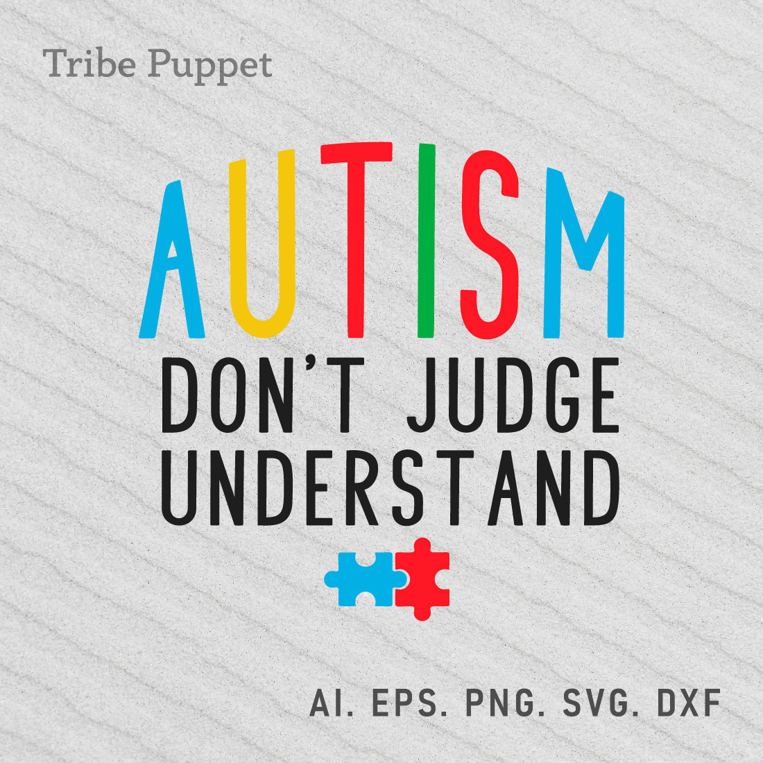 Autism Keychain preview image.