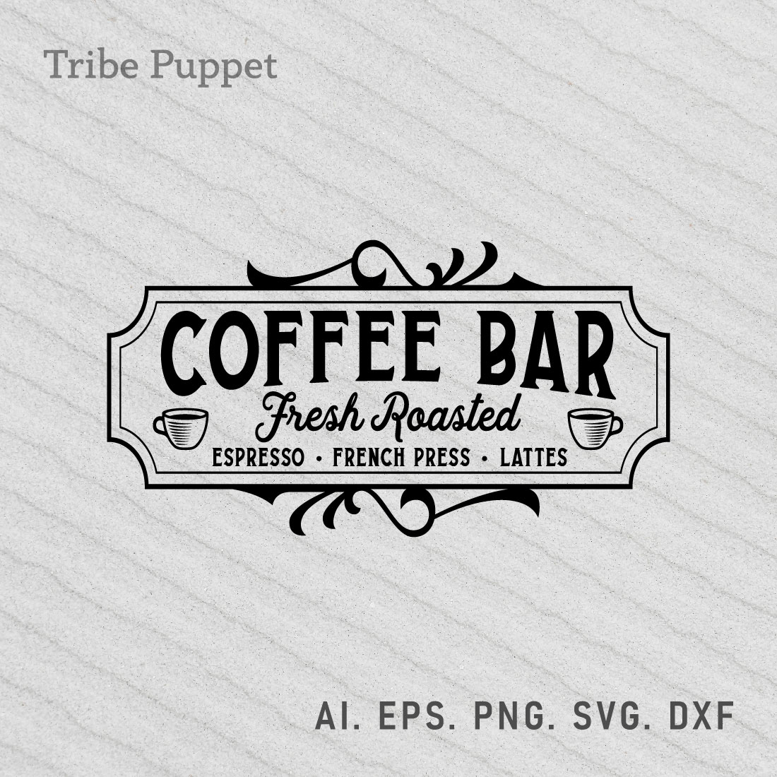 Vintage Coffee Typo 3 preview image.