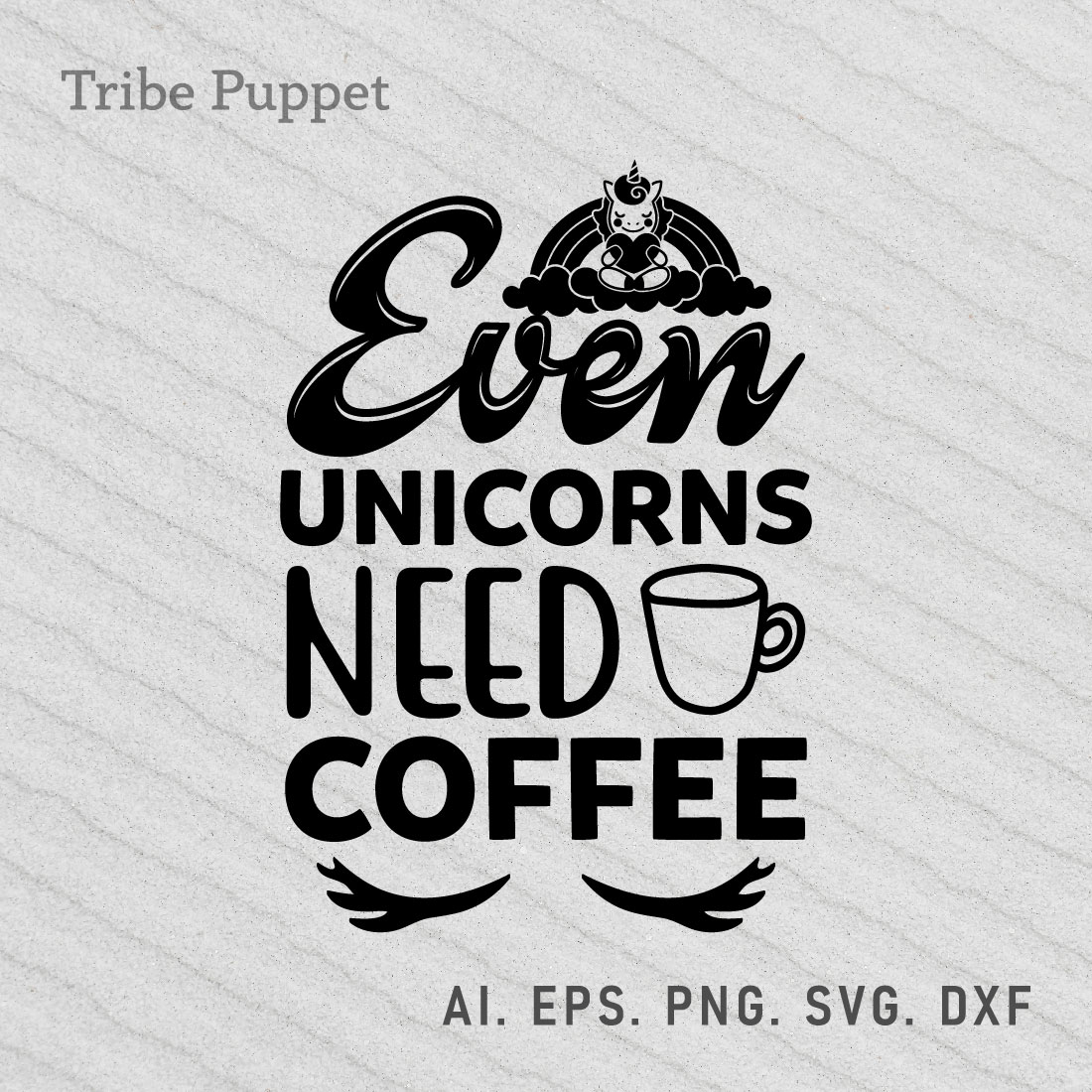 Unicorn Typography preview image.