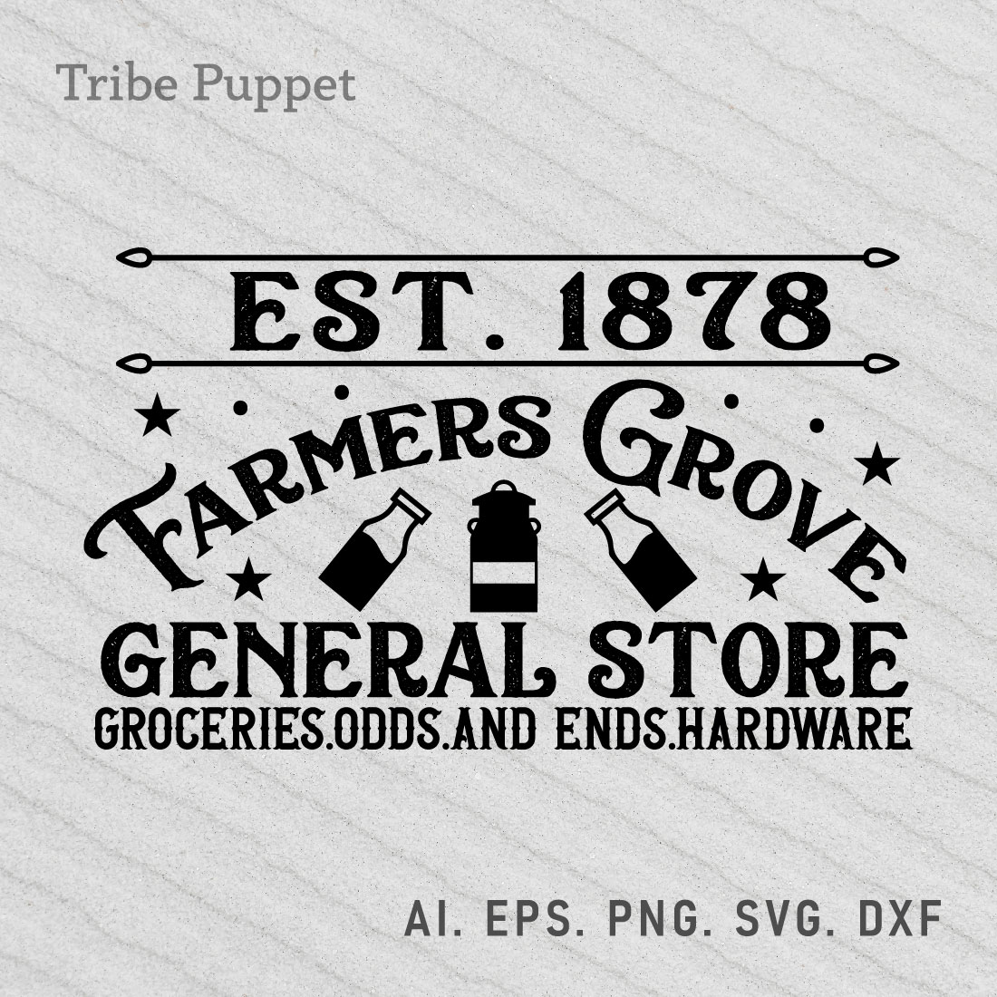 Vintage Farm House Typo preview image.