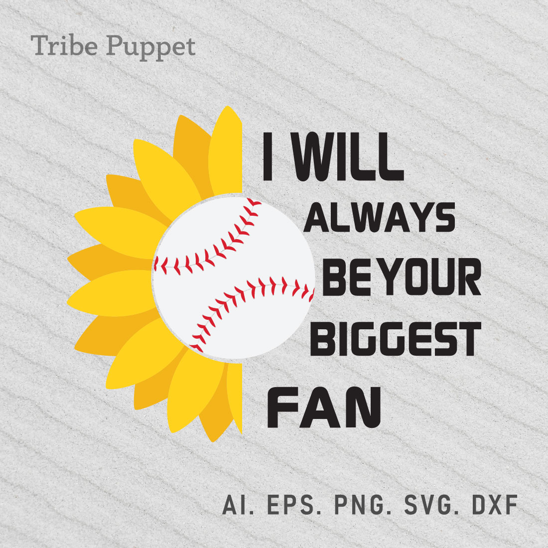 Baseball Typography preview image.