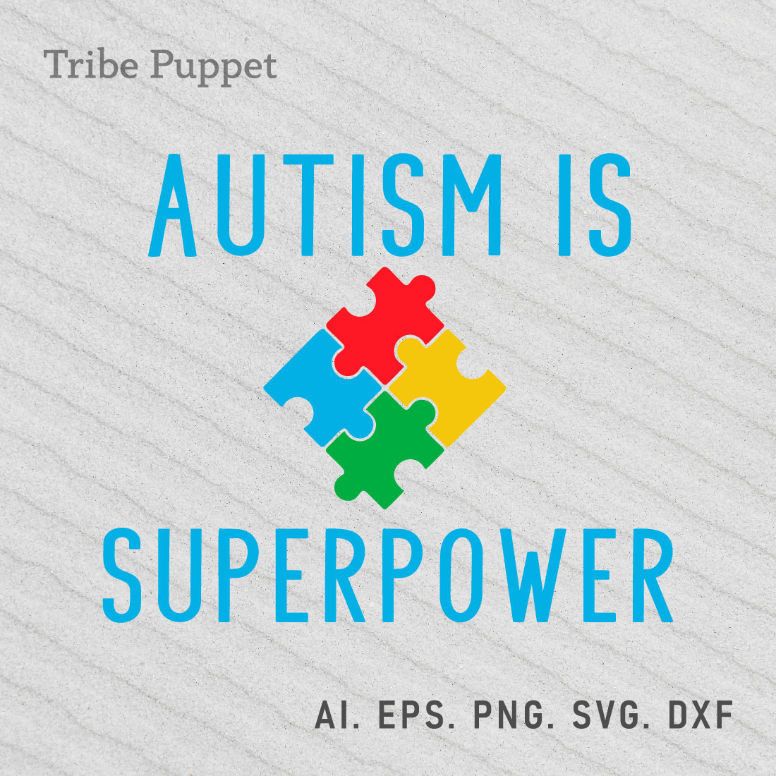 Autism Keychain preview image.