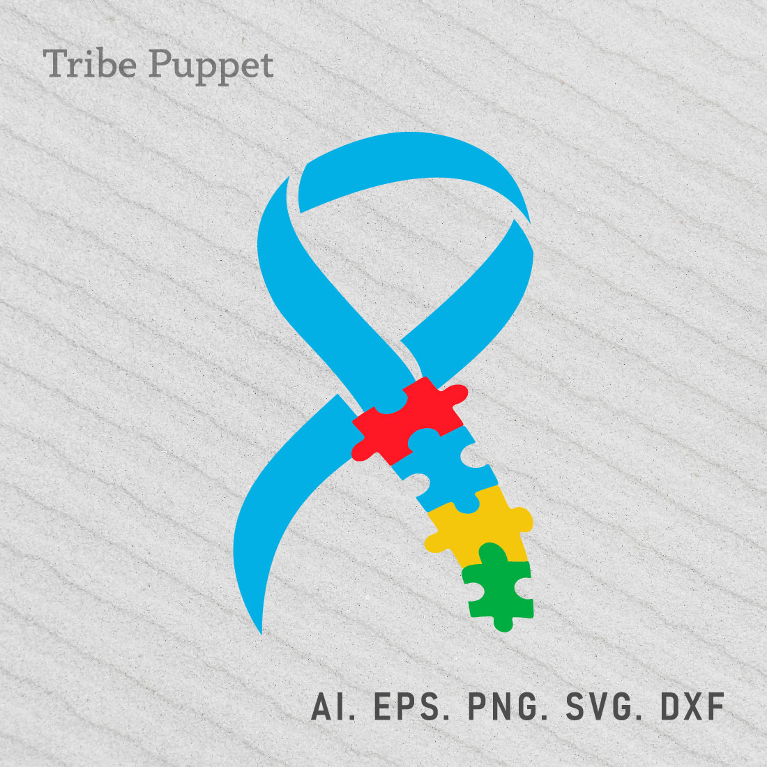 Autism Keychain preview image.