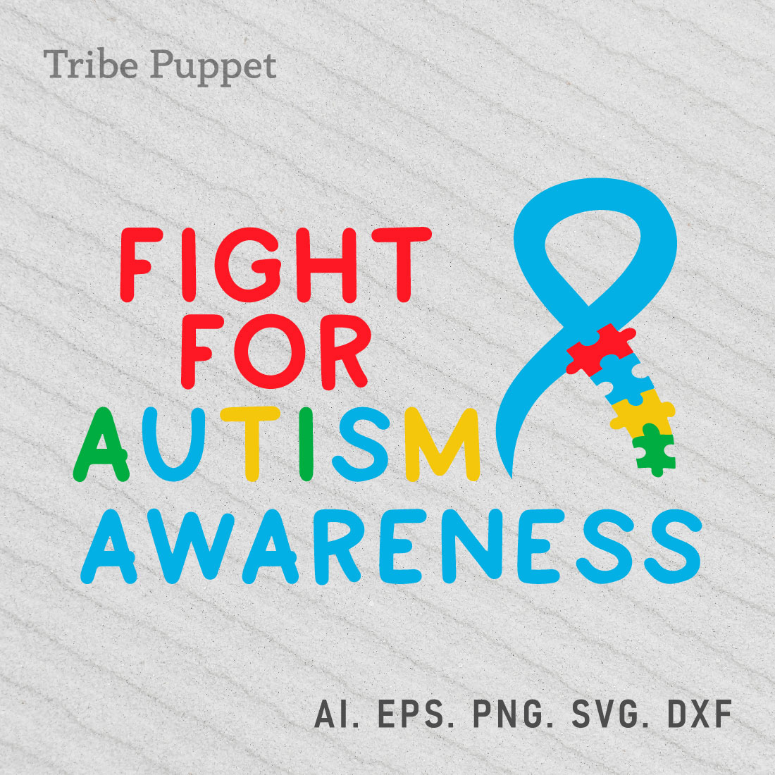 Autism Keychain preview image.