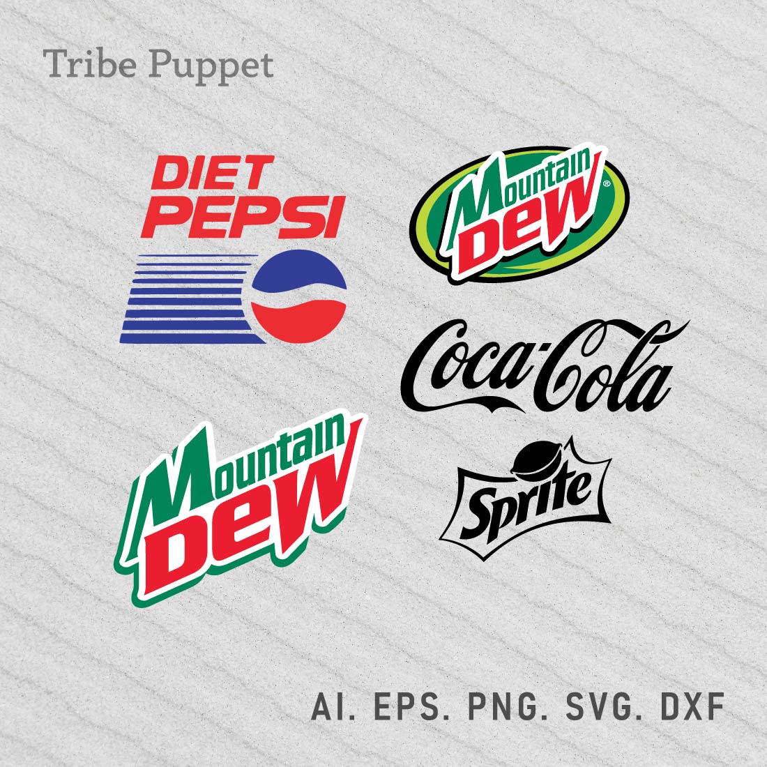 Soda & Drinks Vector preview image.