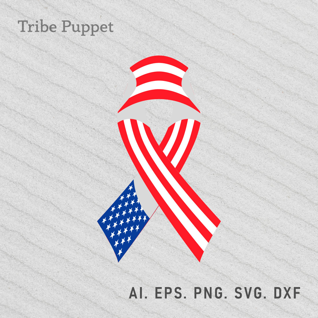 American Flag SVG preview image.