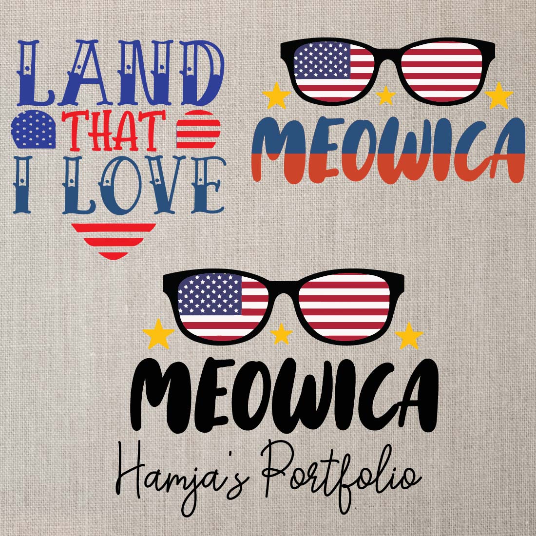 AMERICA VECTOR SVG preview image.