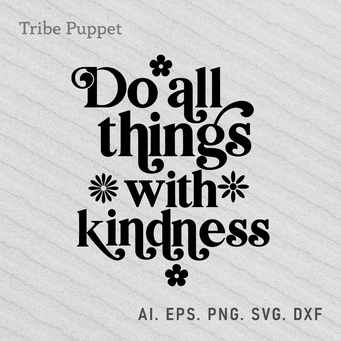 Kindness Typography preview image.