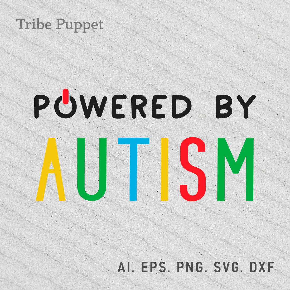 Autism Keychain preview image.