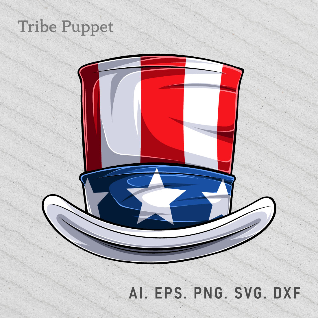 American Flag SVG preview image.