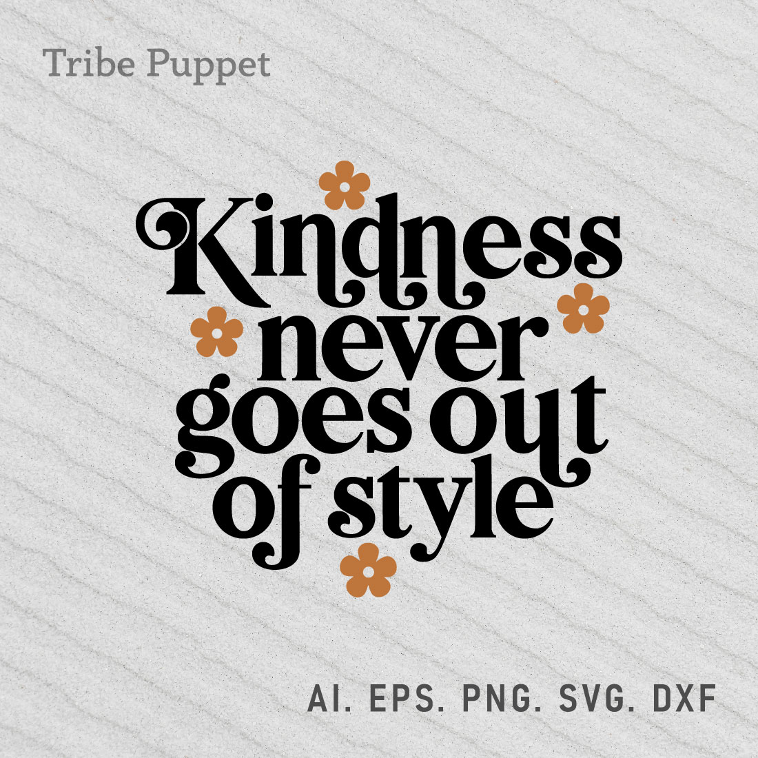 Kindness Typography preview image.