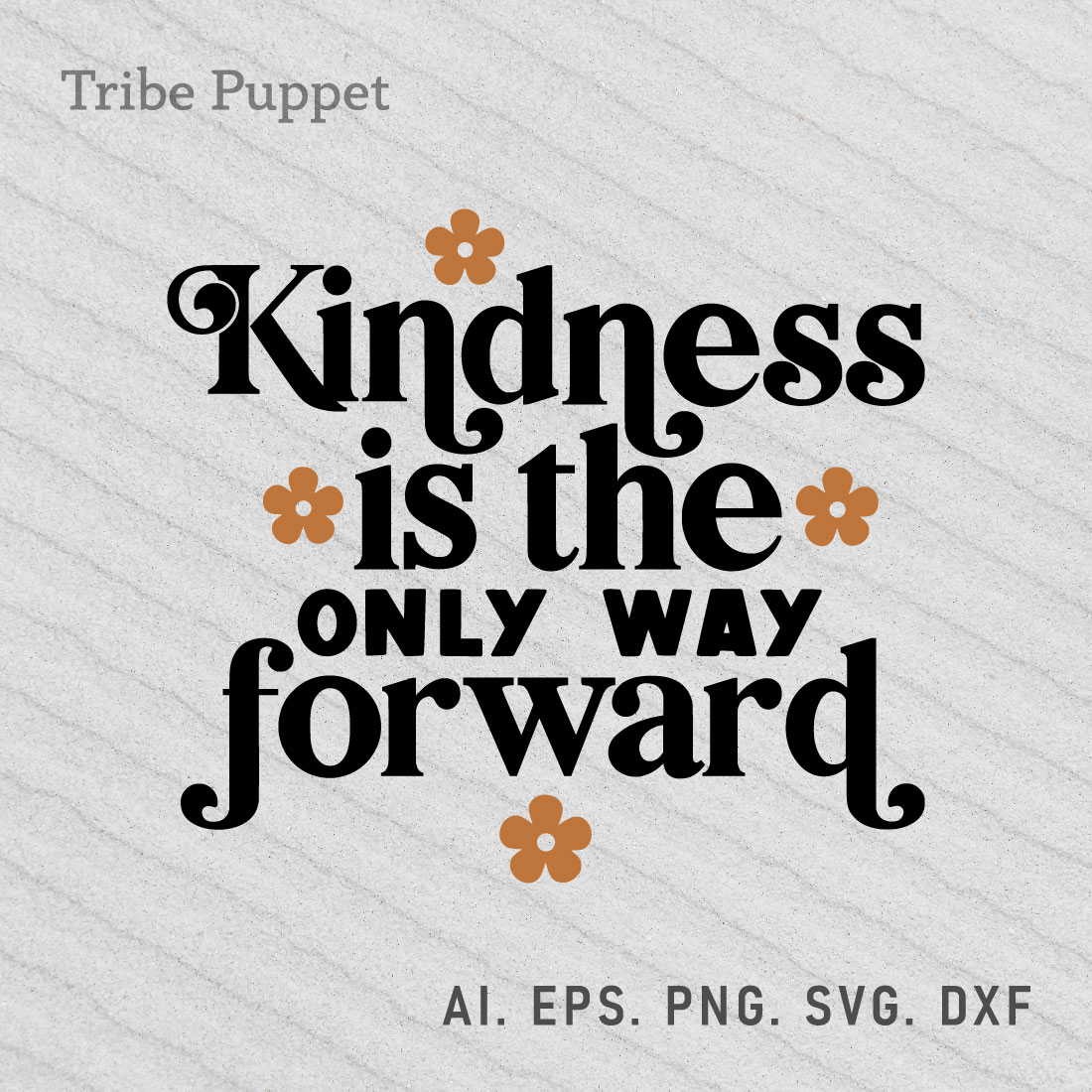 Kindness Typography preview image.