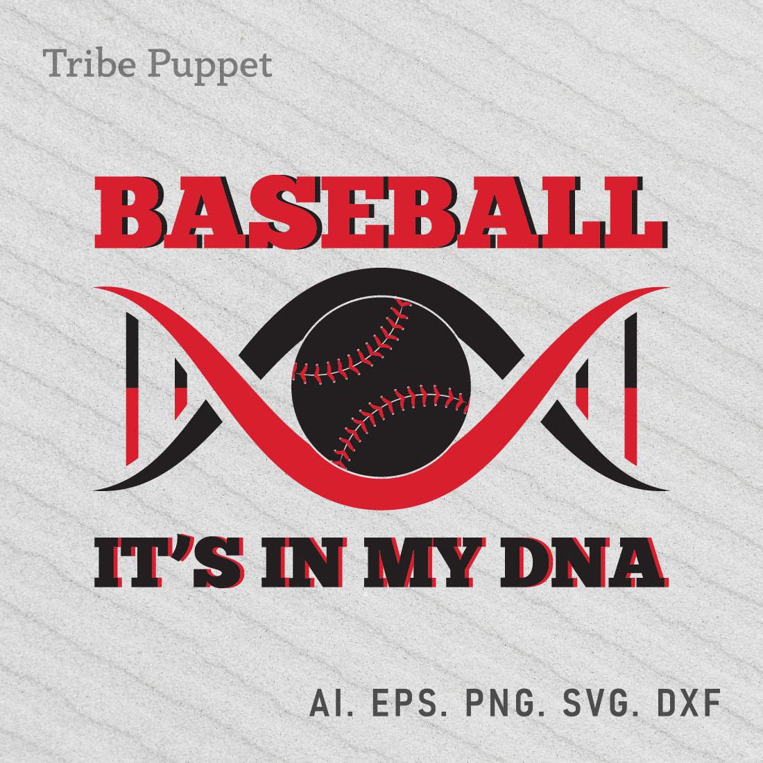 Baseball Typography preview image.