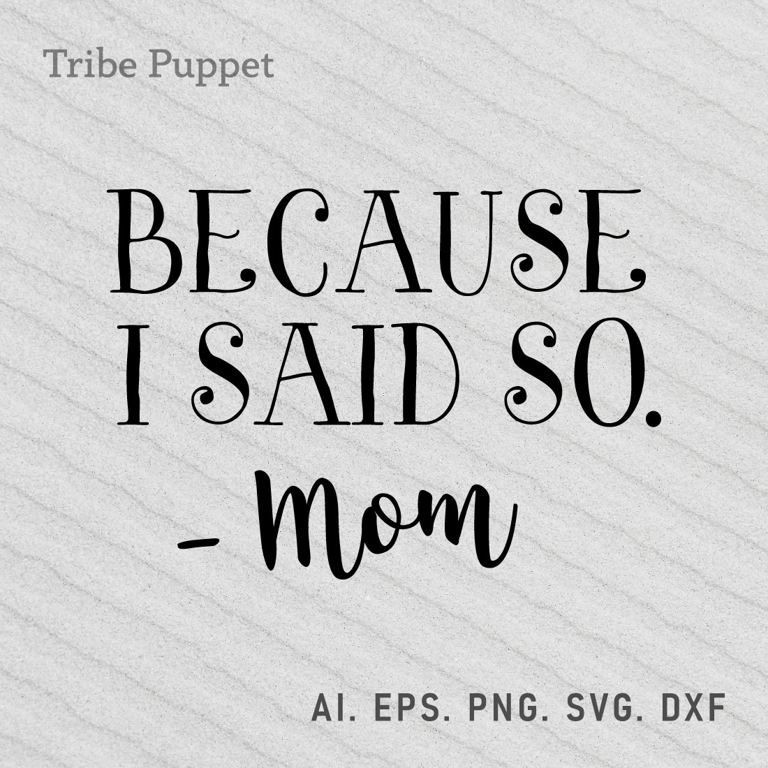 Mom Life Typography preview image.