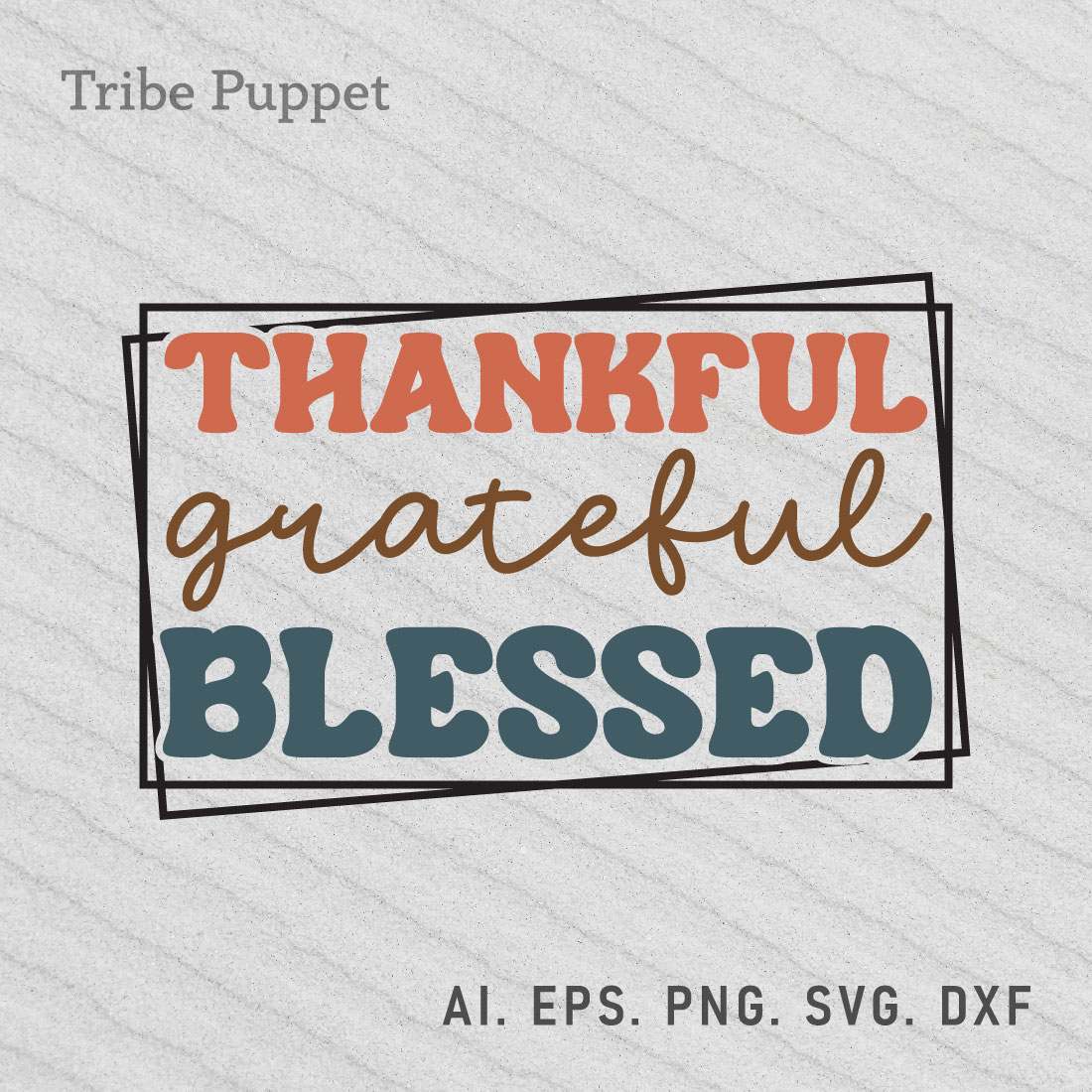 Thanksgiving Typography preview image.