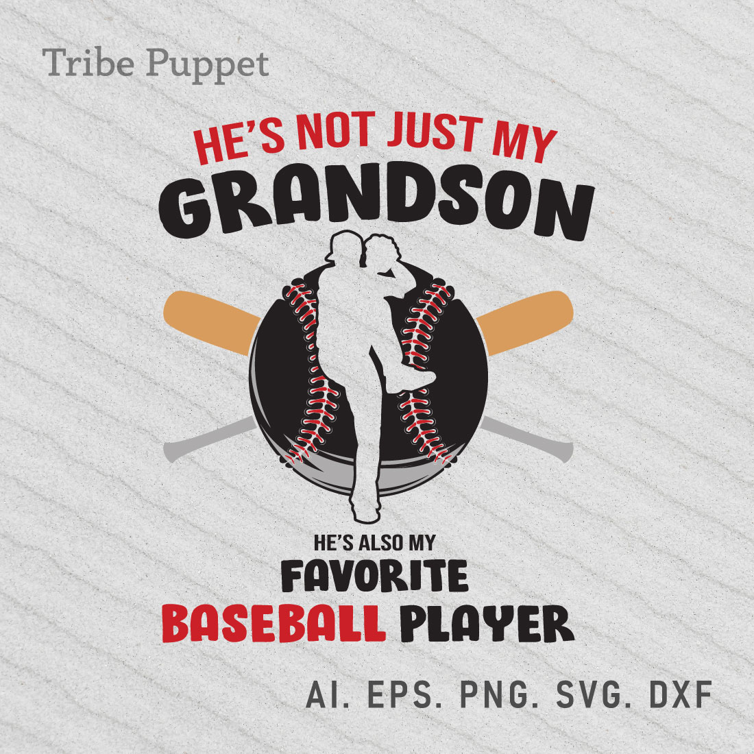 Baseball Typography preview image.