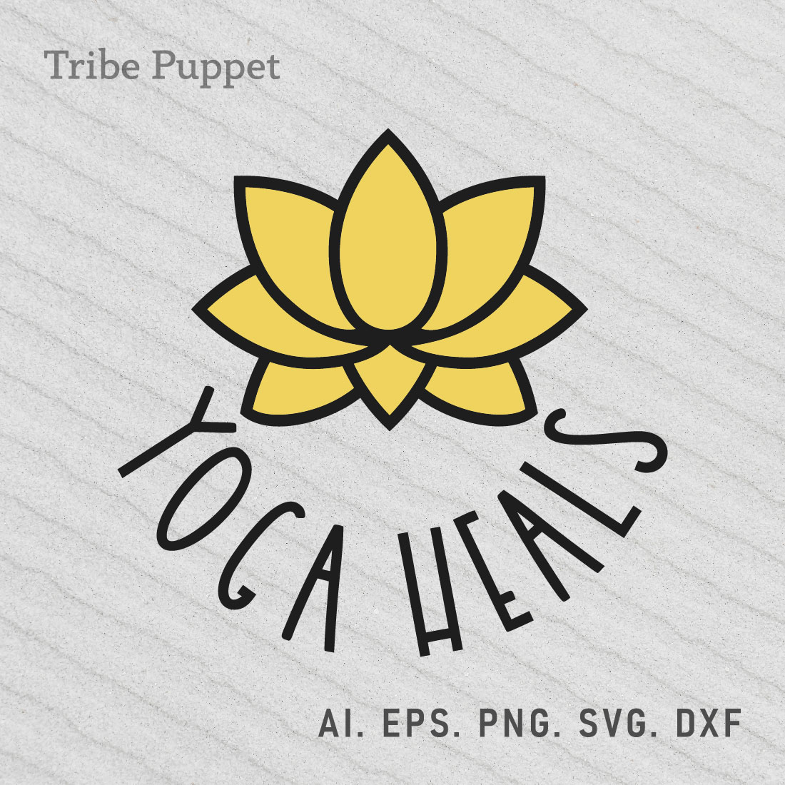 Yoga SVG preview image.
