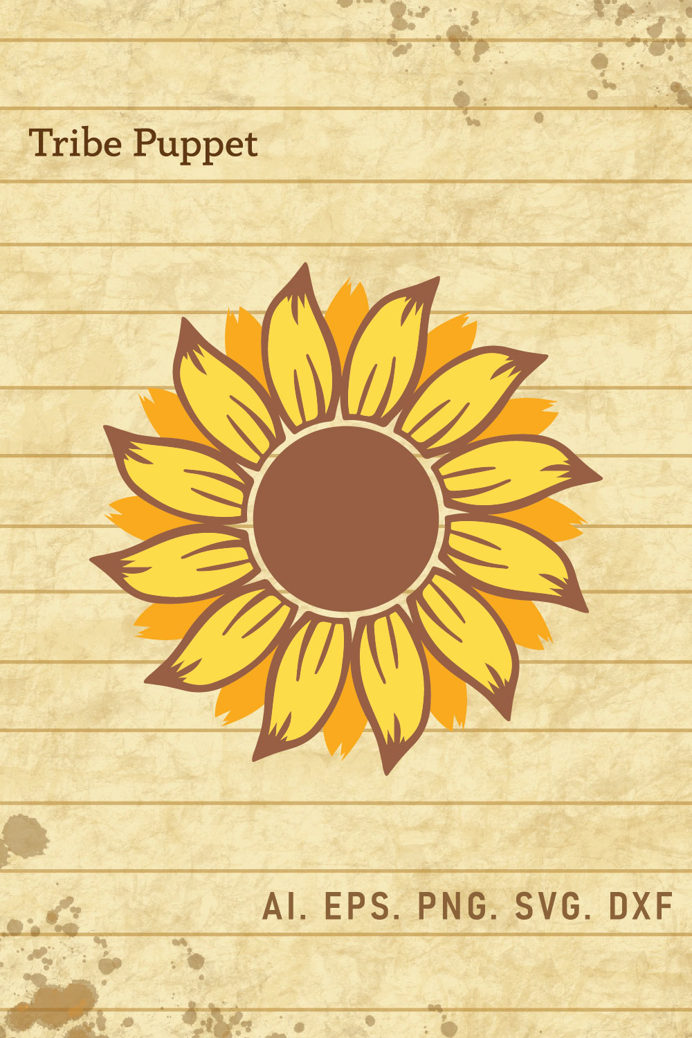 Sunflower 8 pinterest preview image.