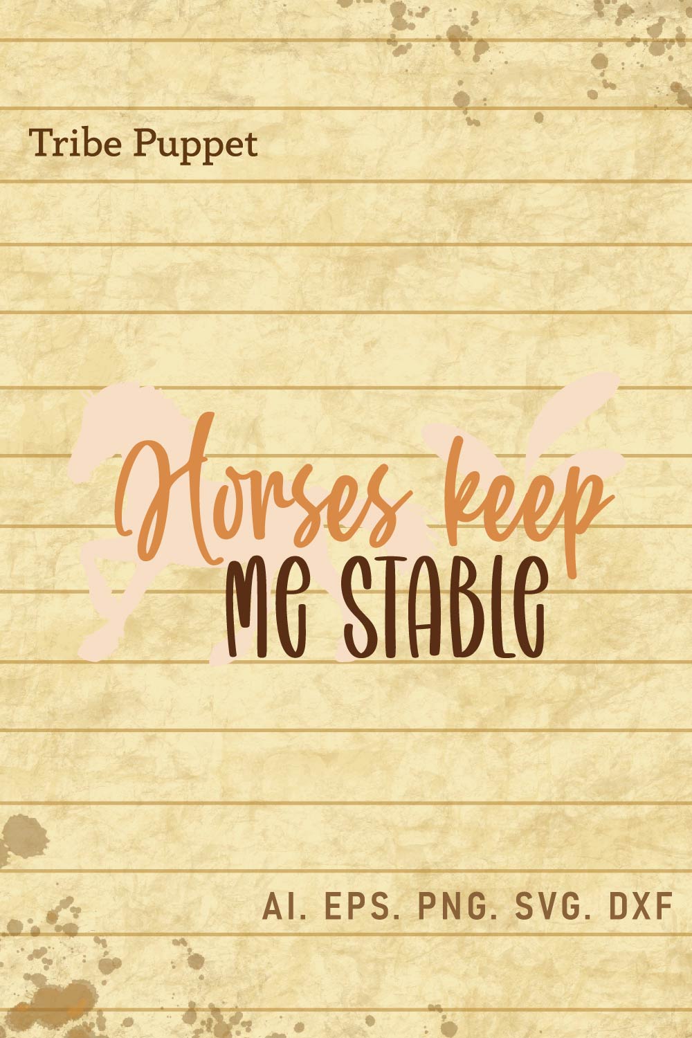 Horse Quotes pinterest preview image.