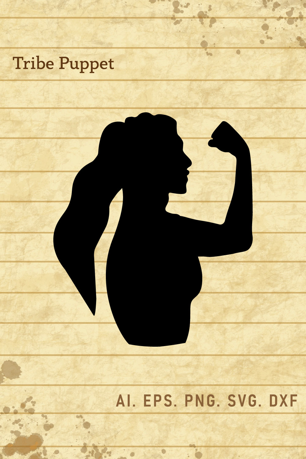 Strong Woman pinterest preview image.