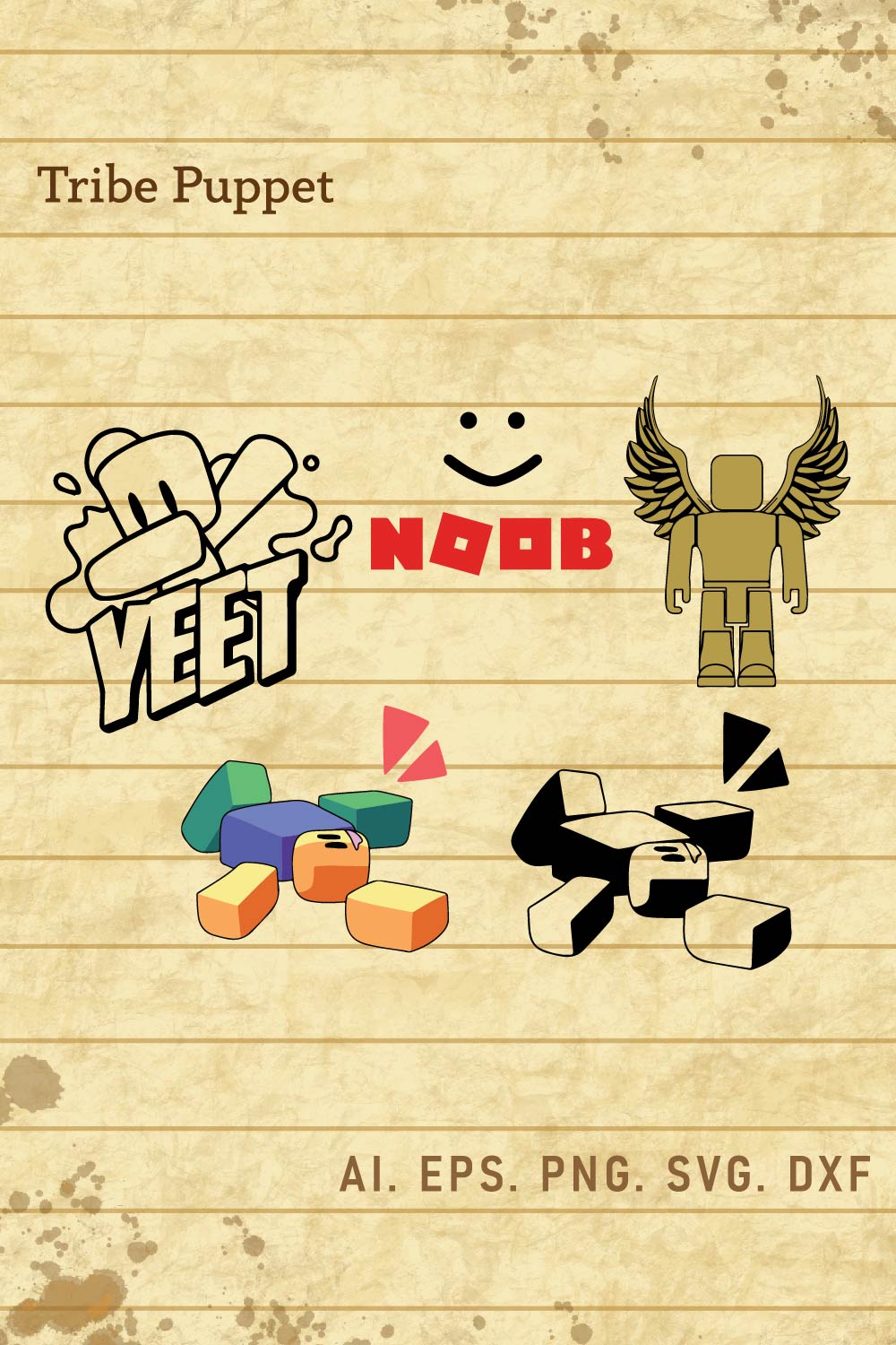 Roblox Letters number symbol character logo SVG digital file