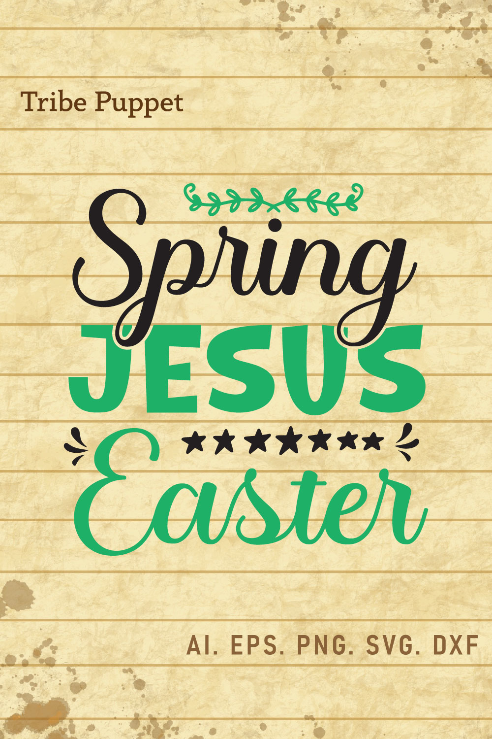 Easter day pinterest preview image.