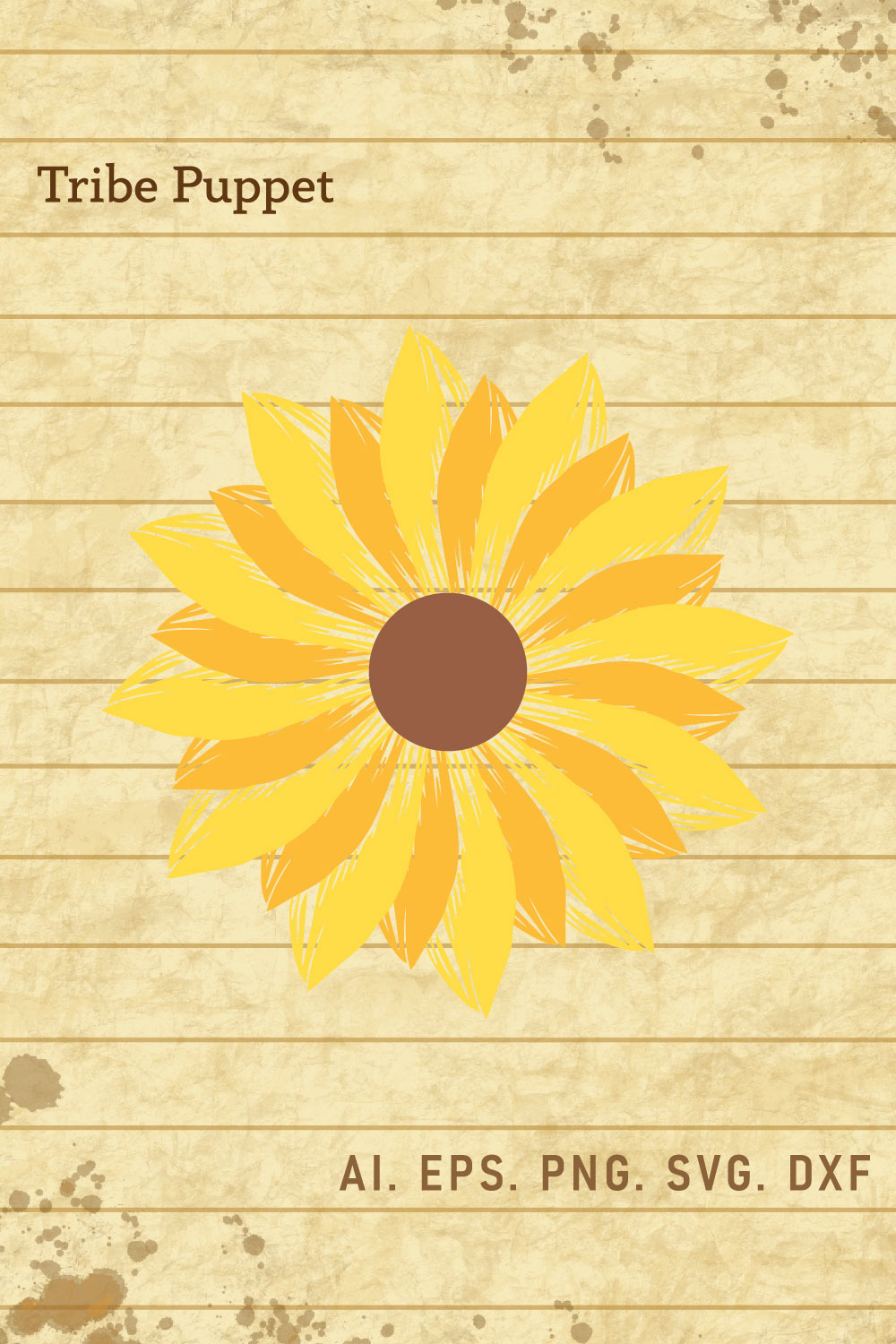 Sunflower 6 pinterest preview image.
