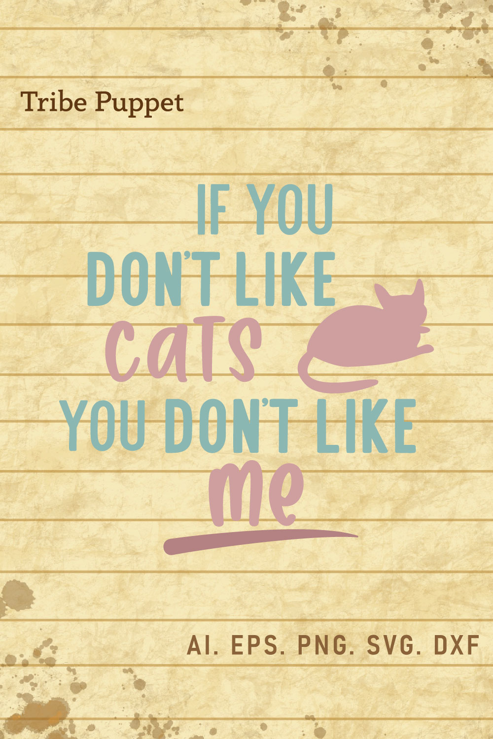 Cats Quotes pinterest preview image.