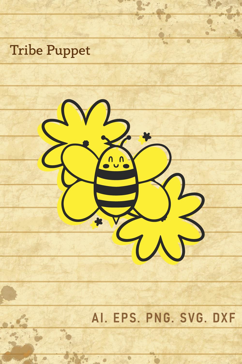 Bee Design pinterest preview image.