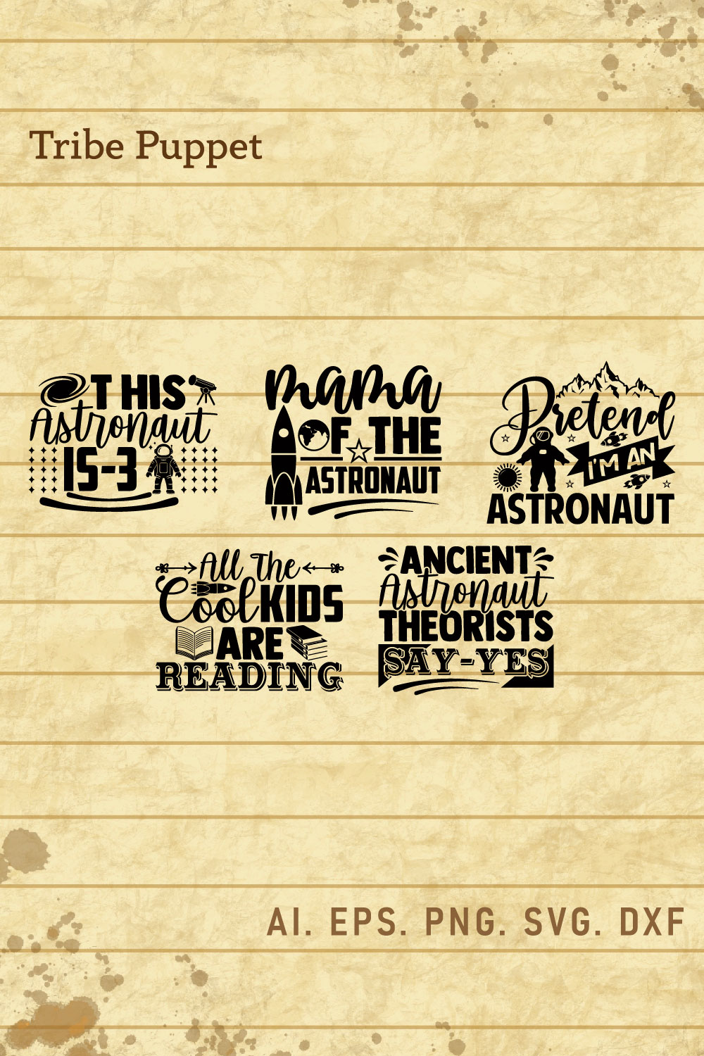 Quotes Typography pinterest preview image.