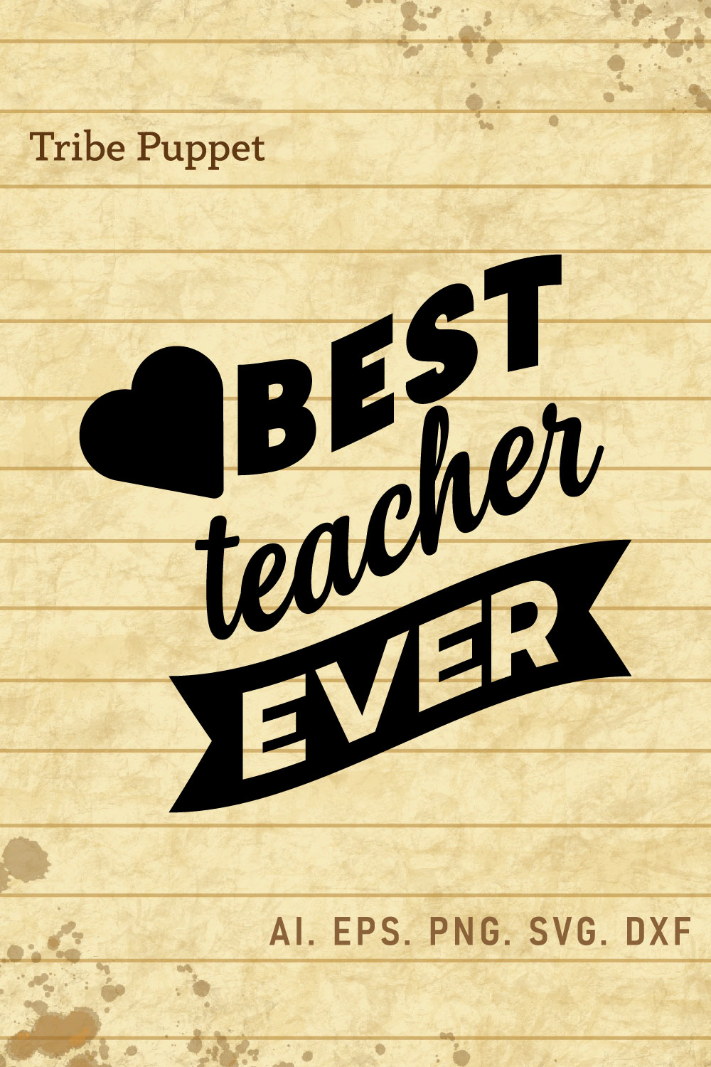 Teacher Keychain 2 pinterest preview image.