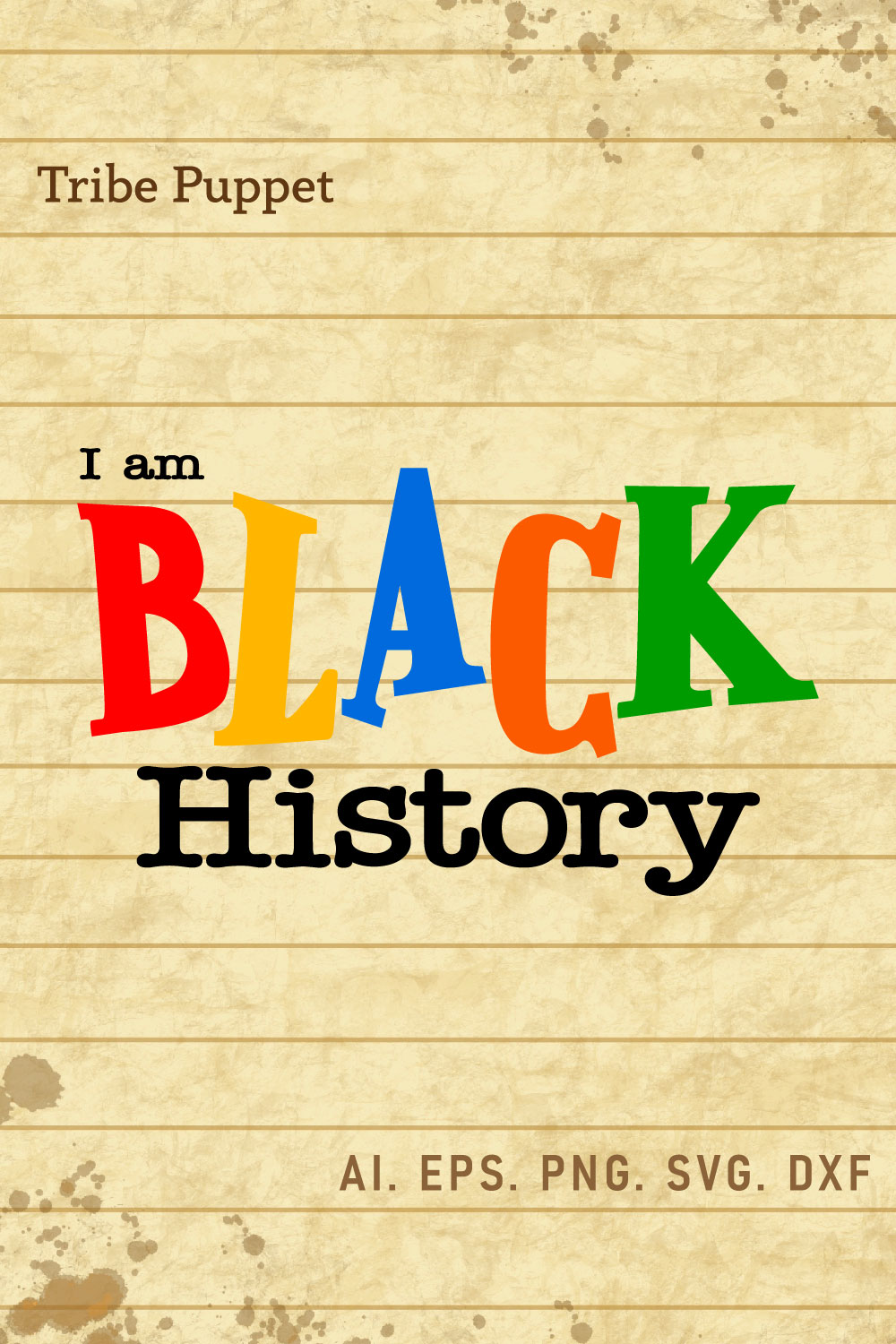 Black History pinterest preview image.