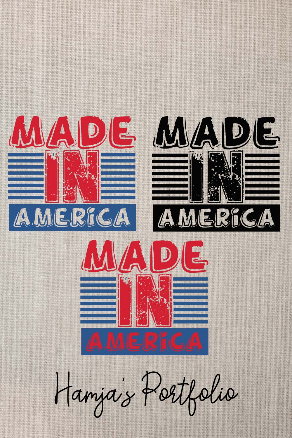 Made in America pinterest preview image.
