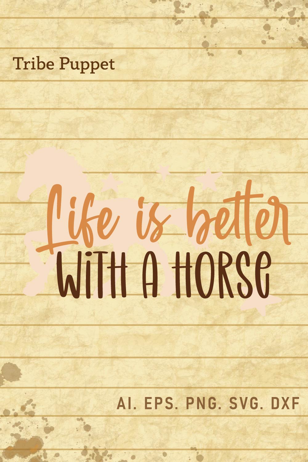 Horse Quotes pinterest preview image.