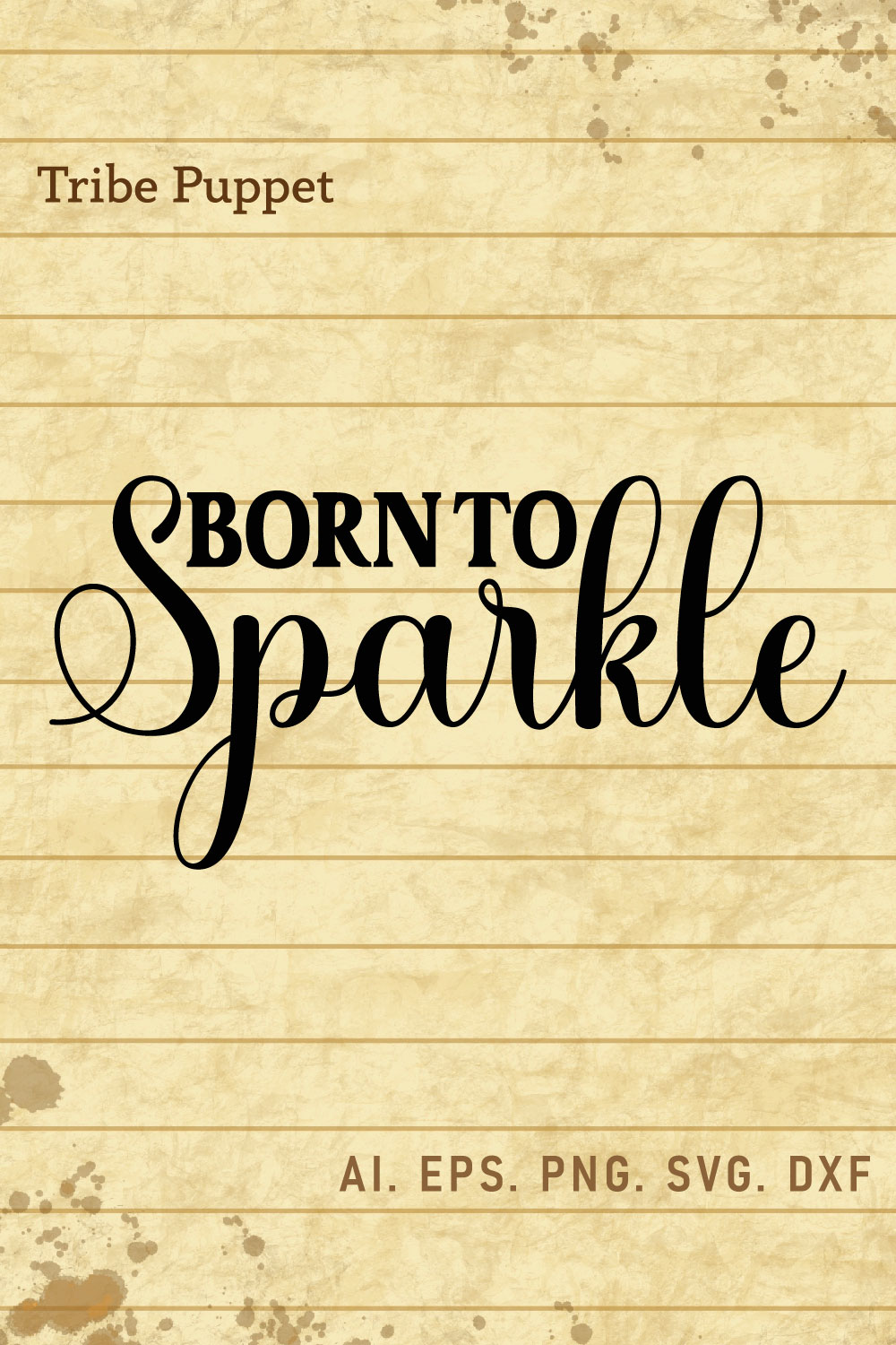 Baby Typography pinterest preview image.