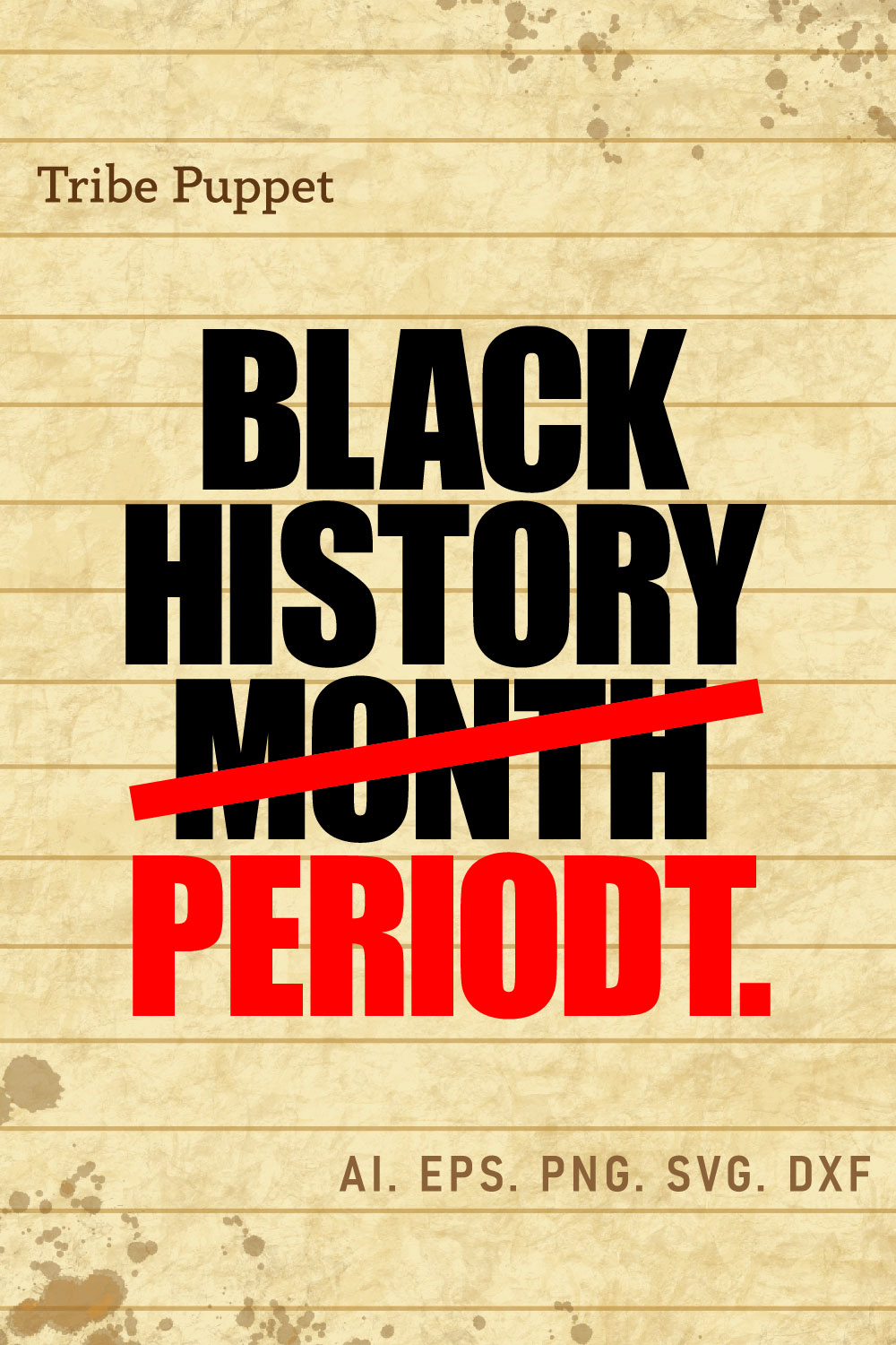 Black History pinterest preview image.