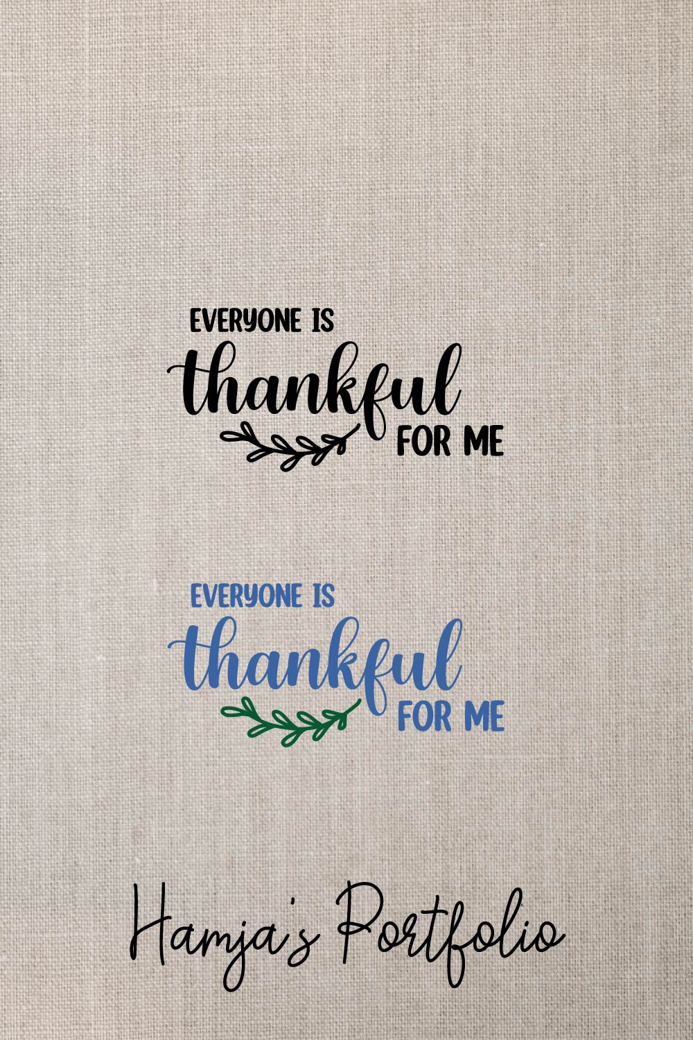 Thankful Vector pinterest preview image.