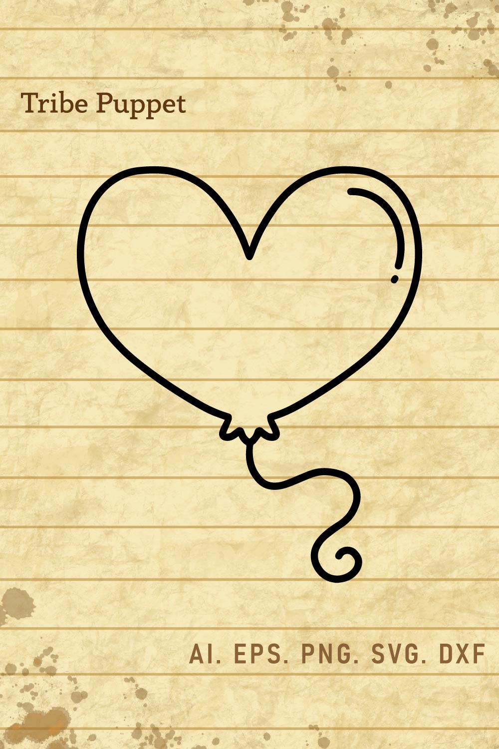 Heart Design pinterest preview image.