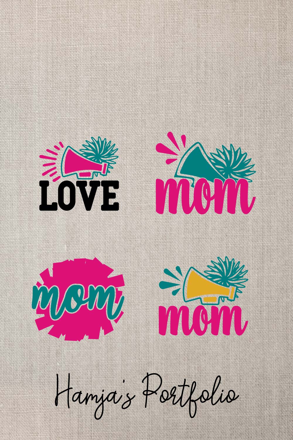 Mom Vector pinterest preview image.