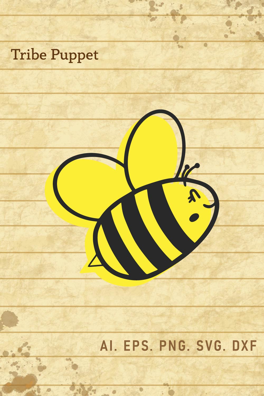 Bee Design pinterest preview image.