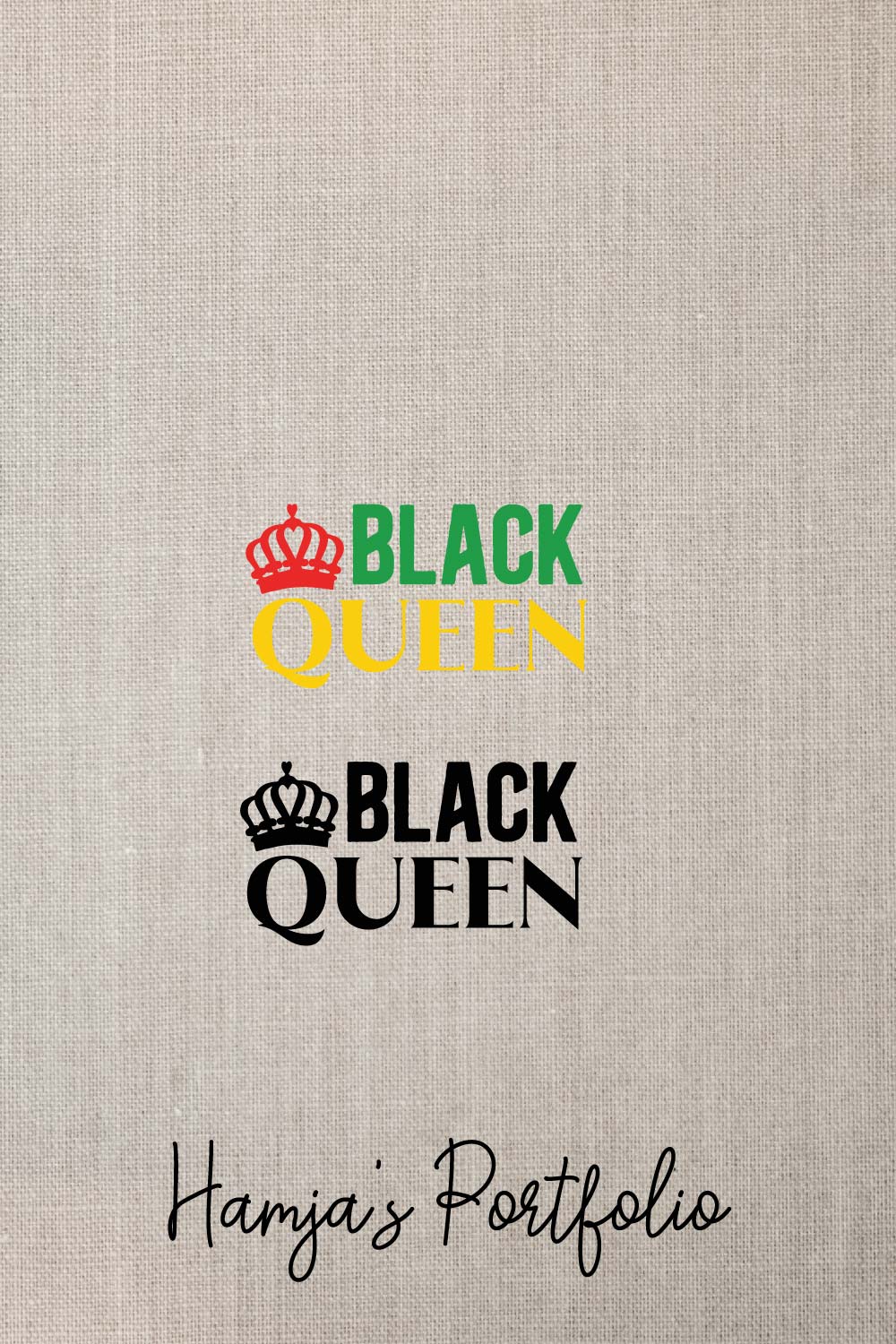 Black Queen Vector pinterest preview image.