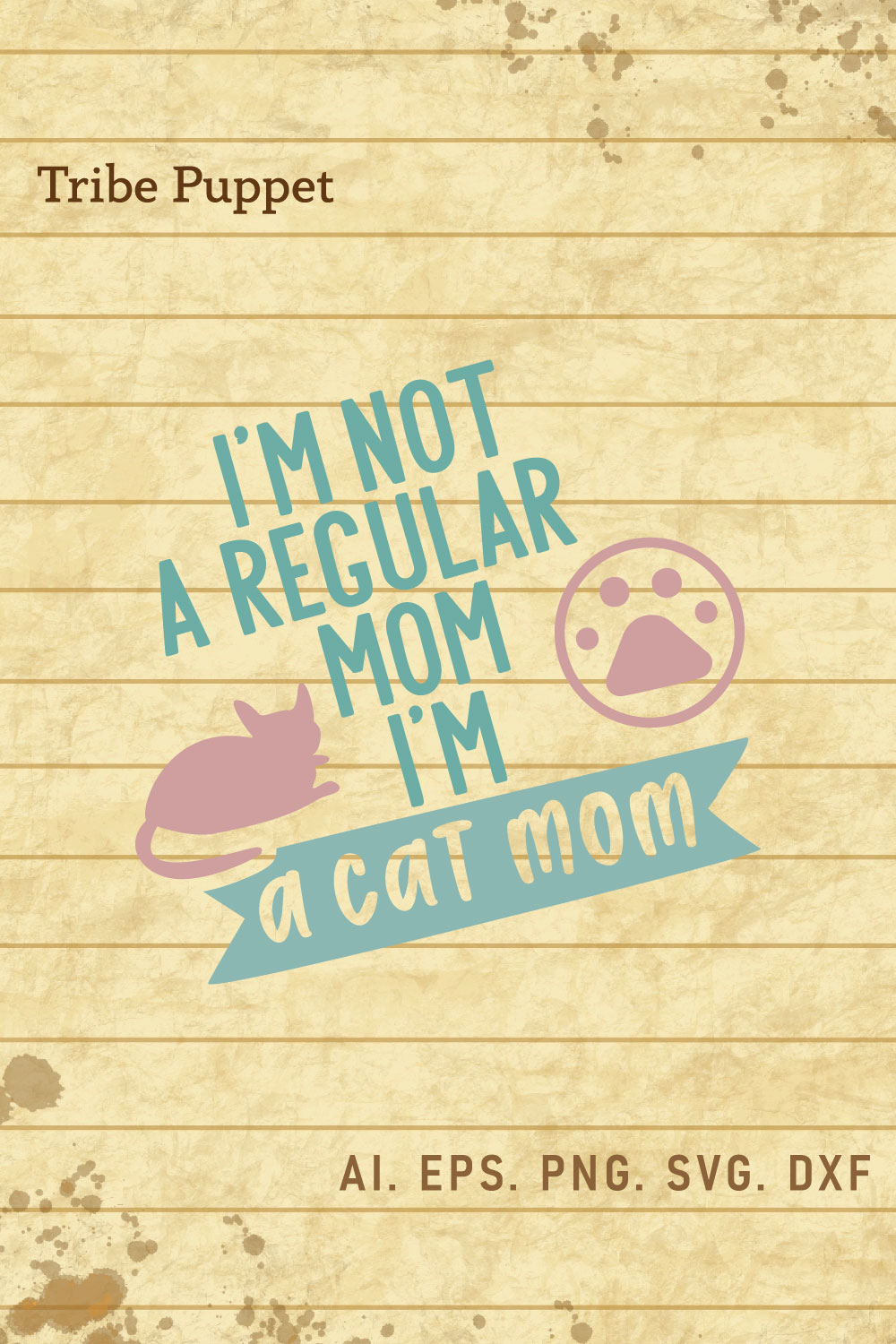 Cat Quotes pinterest preview image.