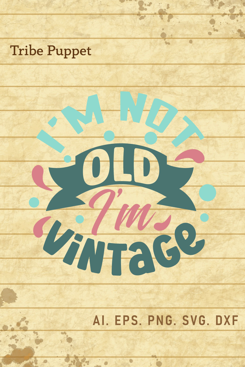 Older Typography pinterest preview image.