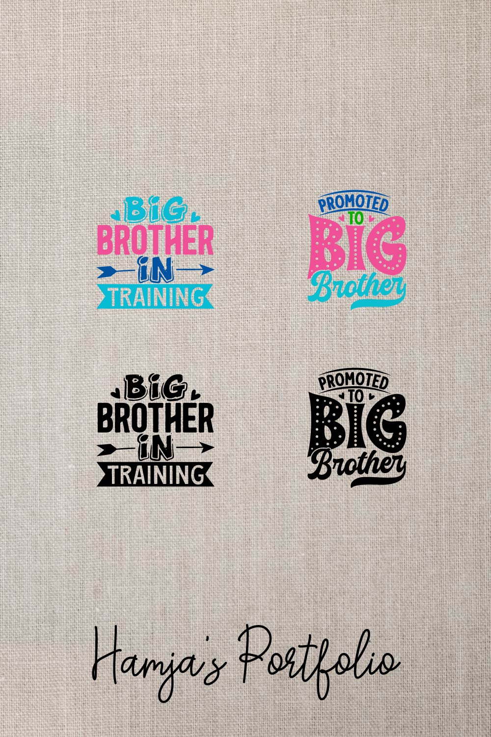 Big Brother Svg pinterest preview image.