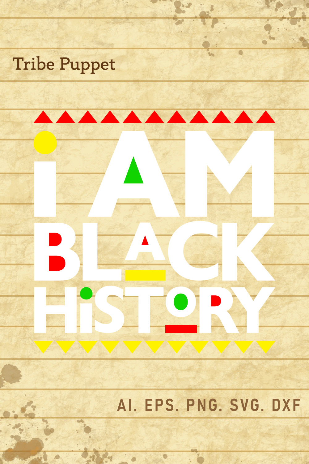 Black History pinterest preview image.