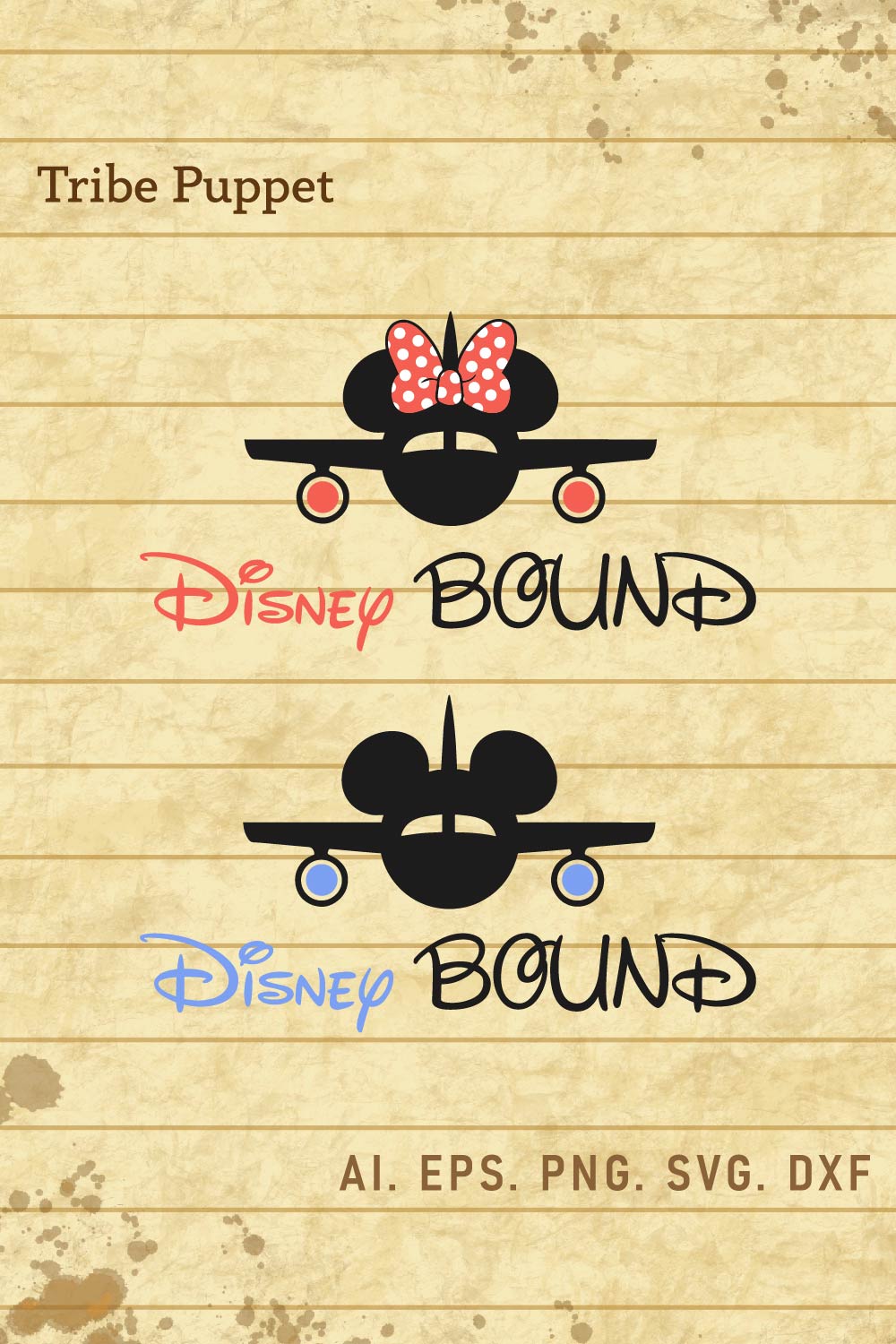 Disney Bound Minnie pinterest preview image.