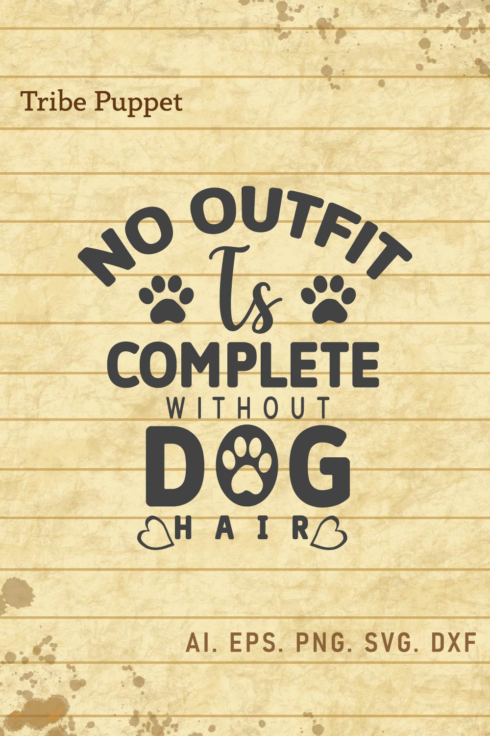 Dog Quotes pinterest preview image.