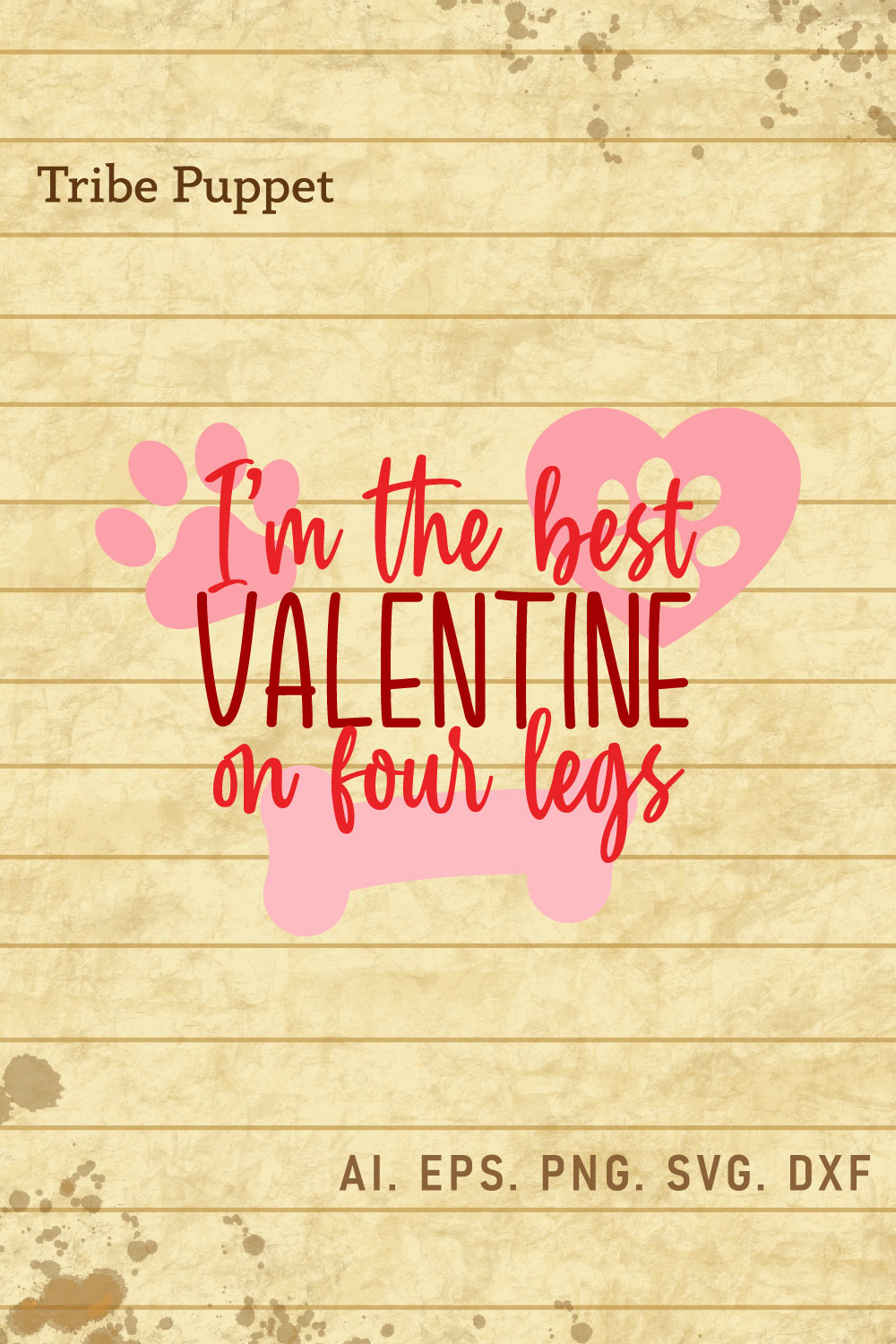 Dog valentines day quotes pinterest preview image.